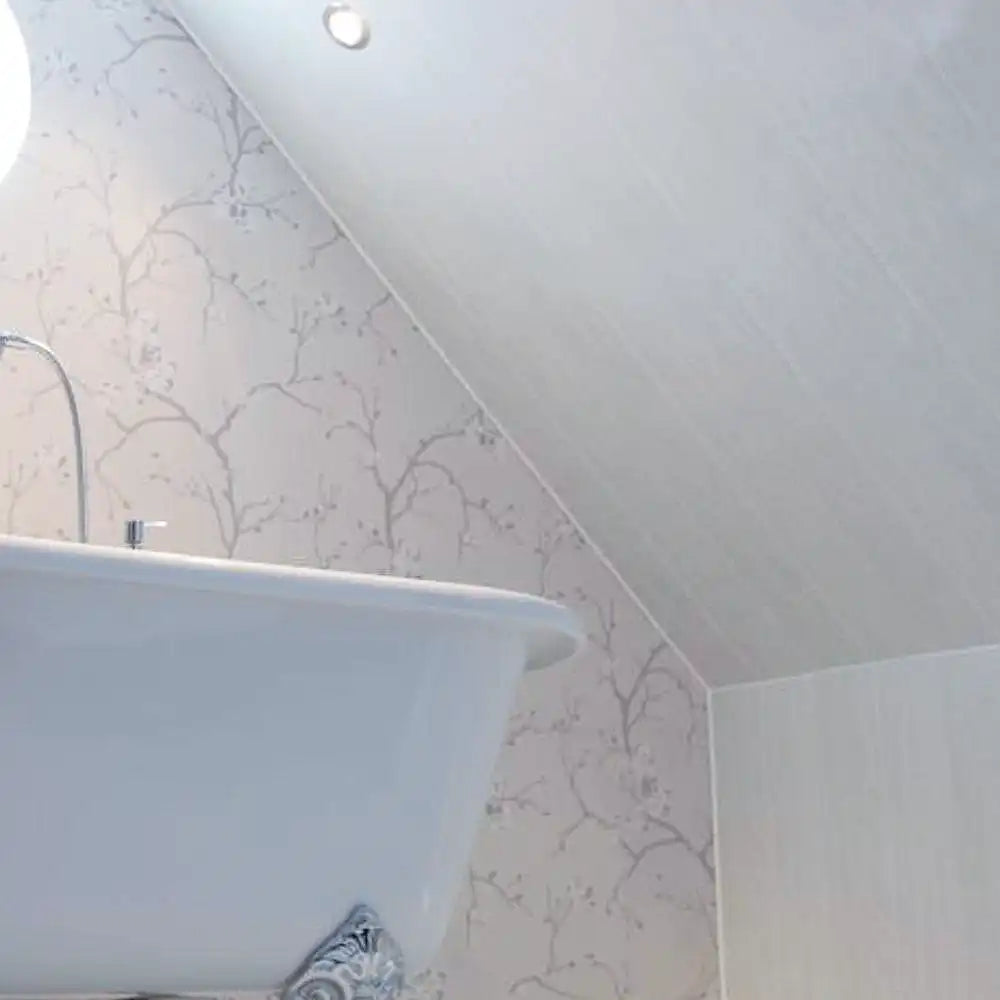 White Ash 25cm x 4m Ceiling Panels Wet Walls & Ceilings