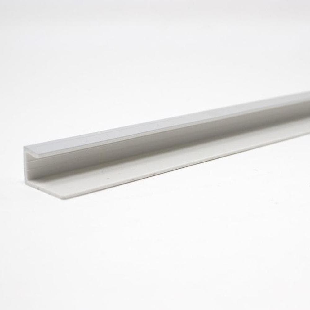 End Cap Silver Trim for 10mm Panels Wet Walls & Ceilings