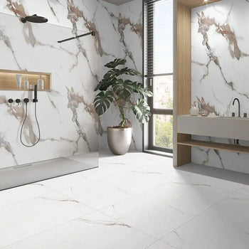 Bronze Carrara Matt 1m Wall Panel