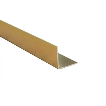 L Trim Gold Aluminium External Corner