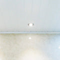 White 2 Strip White 8mm Thick Ceiling Panels