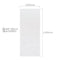 Frosty White Textured Matt 1m Solid Core Wall Panel