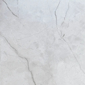 Light Grey Carrara Supergloss 1m Solid Core Wall Panel