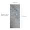 Persian Grey Embossed Matt 1m Solid Core Wall Panel