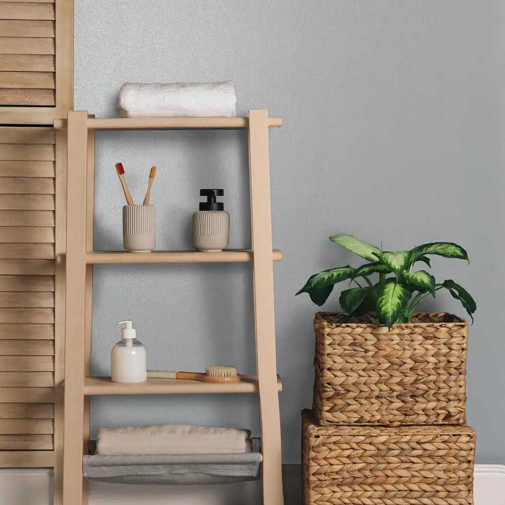 Silver Metallic Gemstone 100cm x 240cm Wet Wall Panel Wet Walls