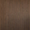 Slatwall Ultra Smoked Walnut 60cm x 2.4m Acoustic Wall Panel
