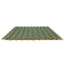 Slatwall Waterproof Olive Satin 22cm x 2.6m Wall Panel