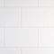 White Tile Grout Line 1m Wall Panel