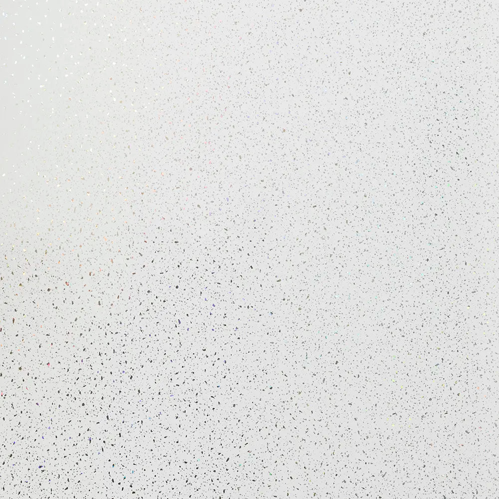 White Storm Sparkle Gloss 100cm x 240cm Wet Wall Panel Wet Walls
