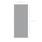 Lindos Light Grey Matt 1m Wide Wall Panel