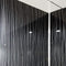 Black Gloss Silver Strings Wall Panel Packs - Wet Walls & Ceilings