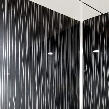 Black Gloss Silver Strings 7 Pack Package Deal - Wet Walls & Ceilings