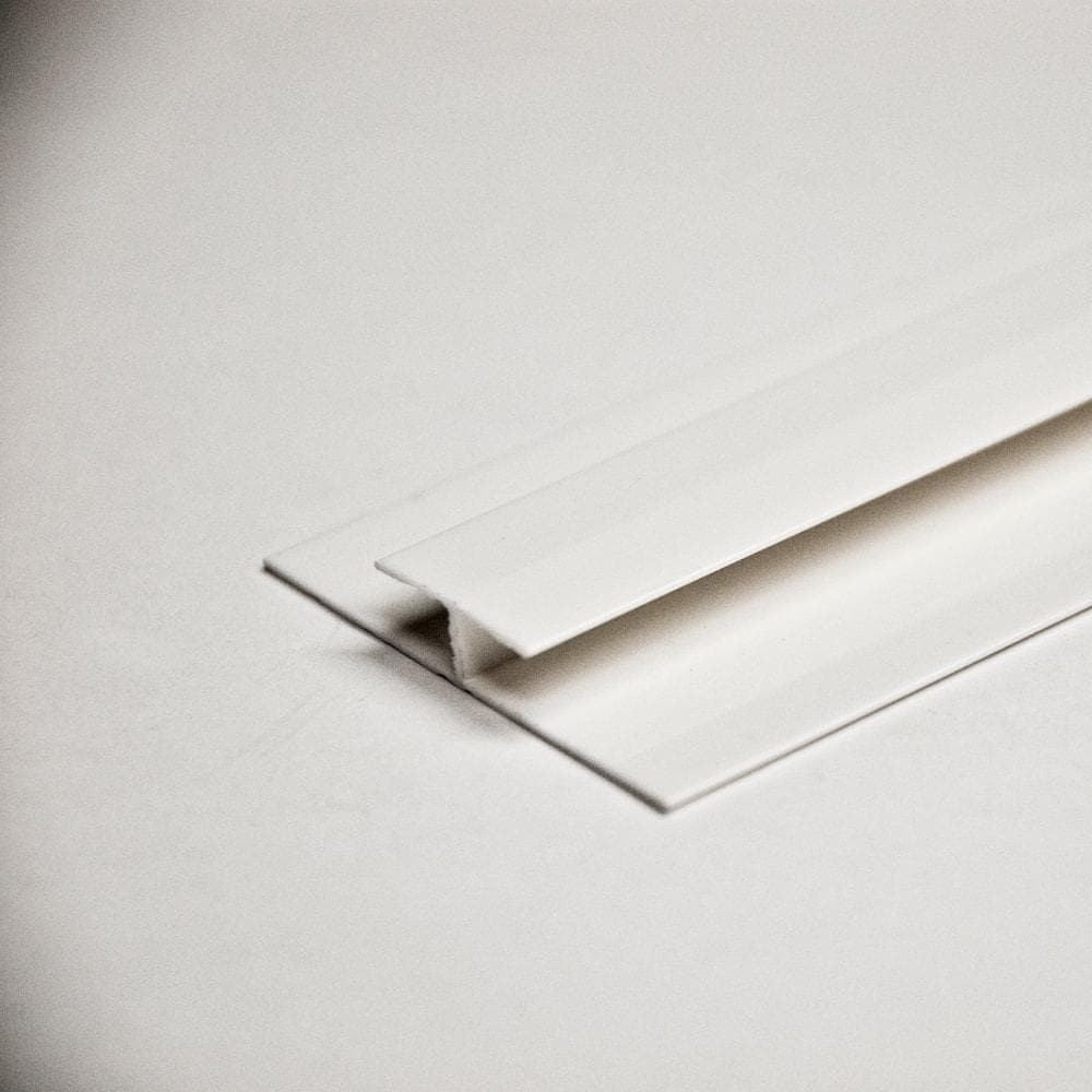 H Trim White for 8mm Panels – Wet Walls & Ceilings