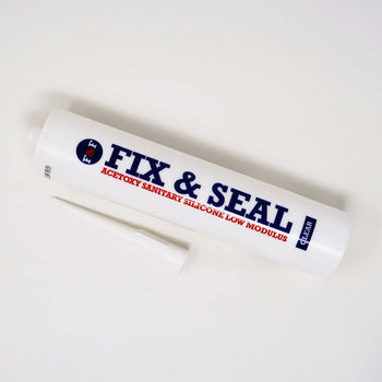 Fix & Seal Clear Silicon Sealant - Wet Walls & Ceilings