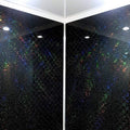 Black Rainbow Spray Wall Panel Packs - Wet Walls & Ceilings