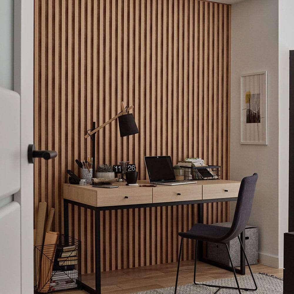 Linerio L-Line Natural Wood Effect Wall Panel – Wet Walls & Ceilings